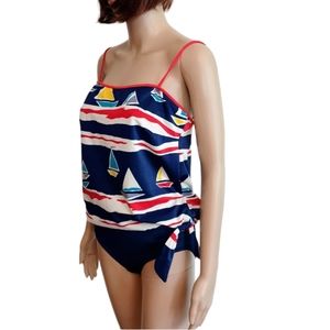 Vintage De Weese Two Piece Swimsuit